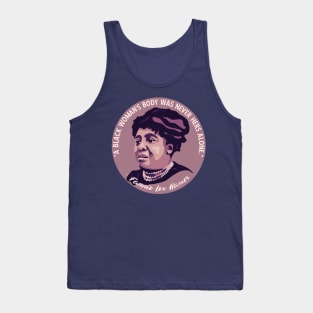 Fannie Lou Hamer Portrait and Quote Tank Top